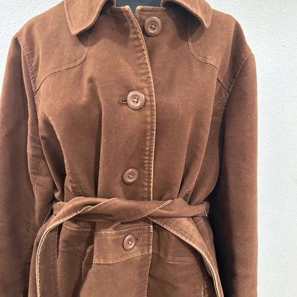 Vintage LL Bean Brown Women's Jacket - Picture 2 of 9